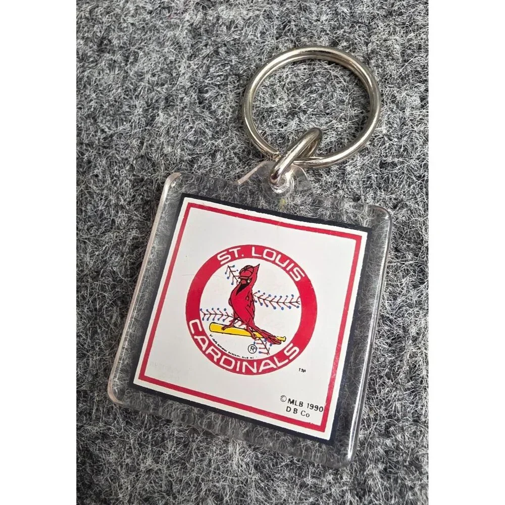 St. Louis Cardinals 1990 MLB Keychain